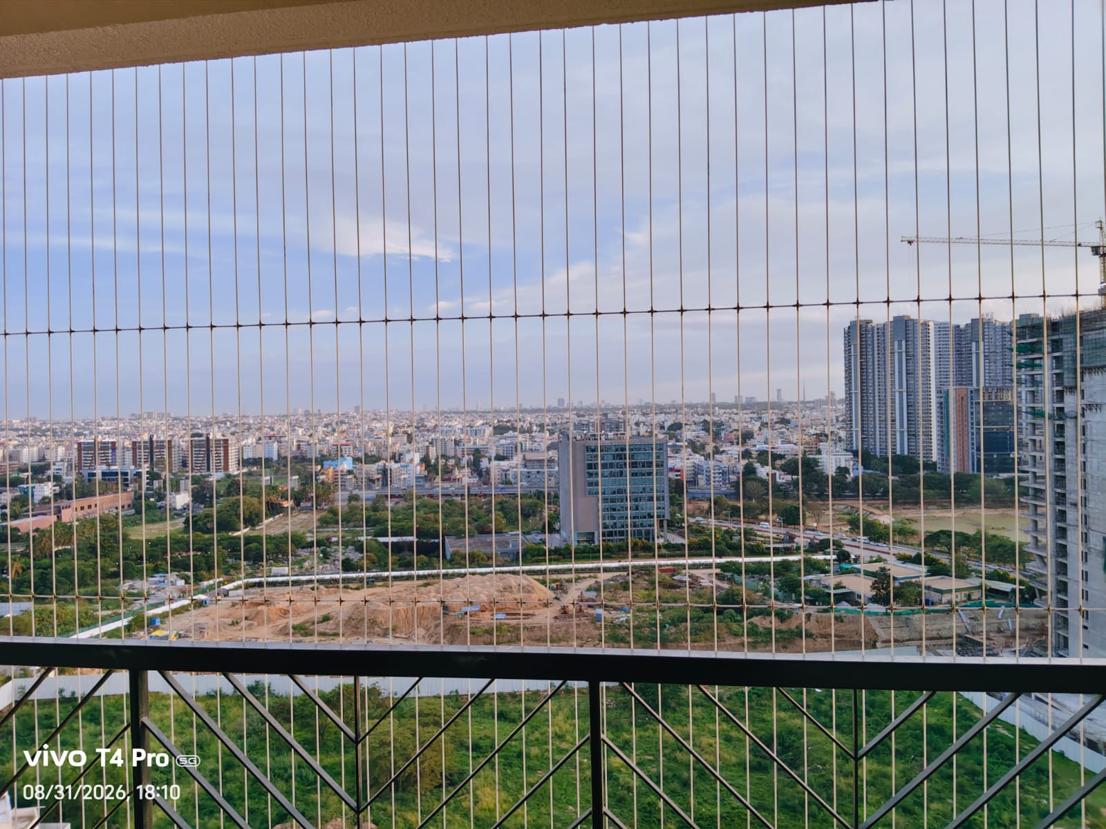Invisible Grills Installation installation by Safety Nets Experts in Bangalore